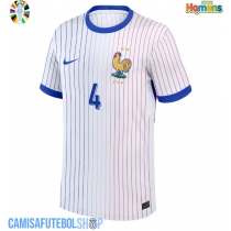 Camisa de time de futebol França Dayot Upamecano #4 Replicas 2º Equipamento Europeu 2024 Manga Curta